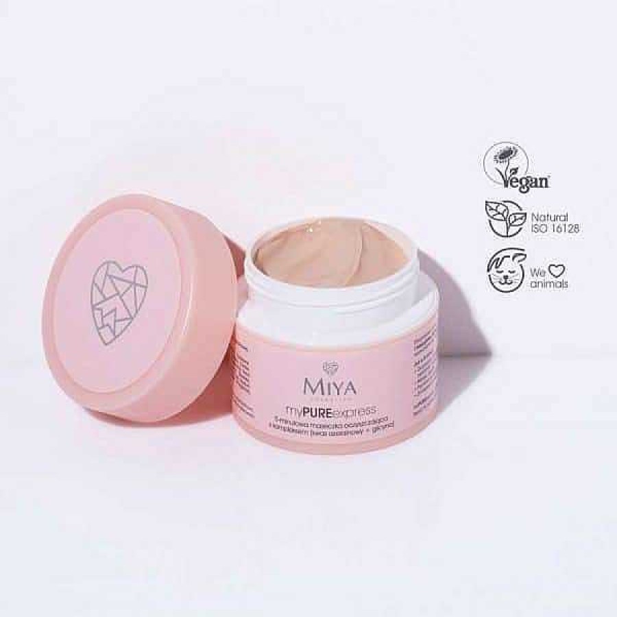 Miya Cosmetics Miya Mascarilla Purificante Mypureexpress Limpiadores Faciales