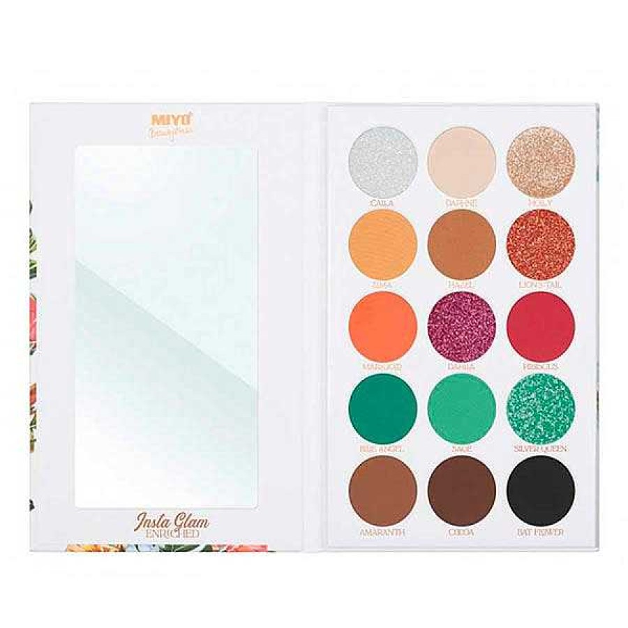 Miyo Miyo Paleta De Sombras Insta Glam Enriched Paletas / Sombras De Ojos