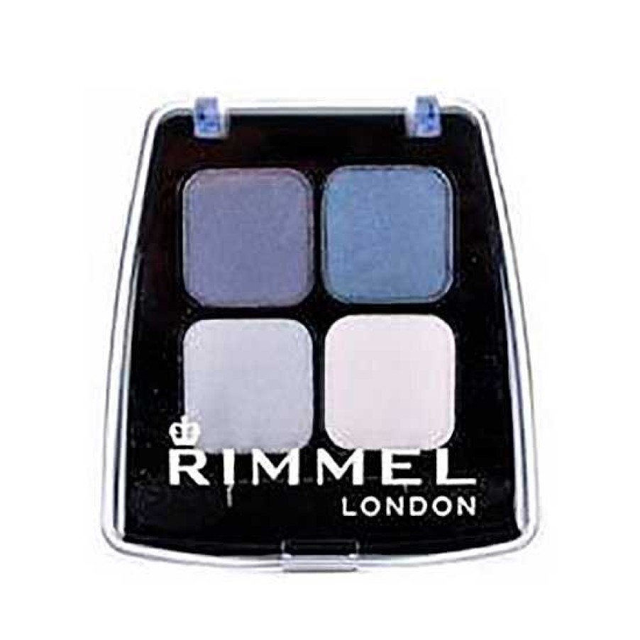 Otras Marcas Rimmel London Paleta Cuatro Sombras De Ojos Colour Rush 004 Smokey Blue Paletas / Sombras De Ojos