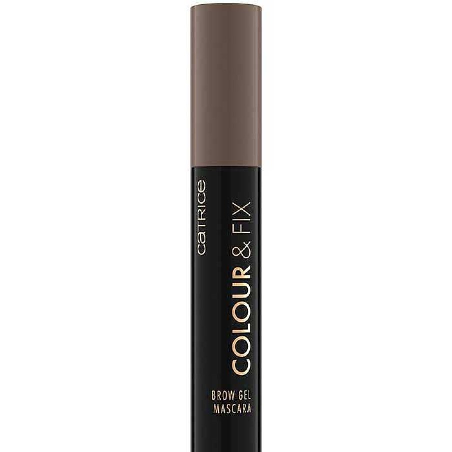 Essence Catrice Gel Fijador De Cejas Colour & Fix 030 Dark Brown M Scaras De Pesta As