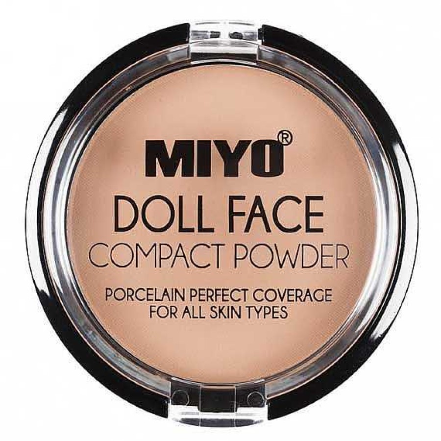 Miyo Miyo Polvo Compacto Doll Face 03 Sand Polvos Compactos