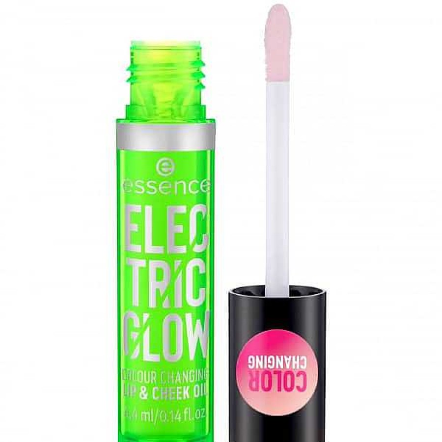 Essence Essence Aceite De Labios Y Mejillas Electric Glow Color Changing Brillo De Labios