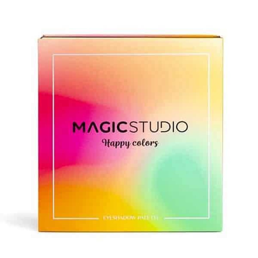 Magic Studio Magic Studio Paleta De Sombras 116 Tonos Happy Colors Paletas / Sombras De Ojos