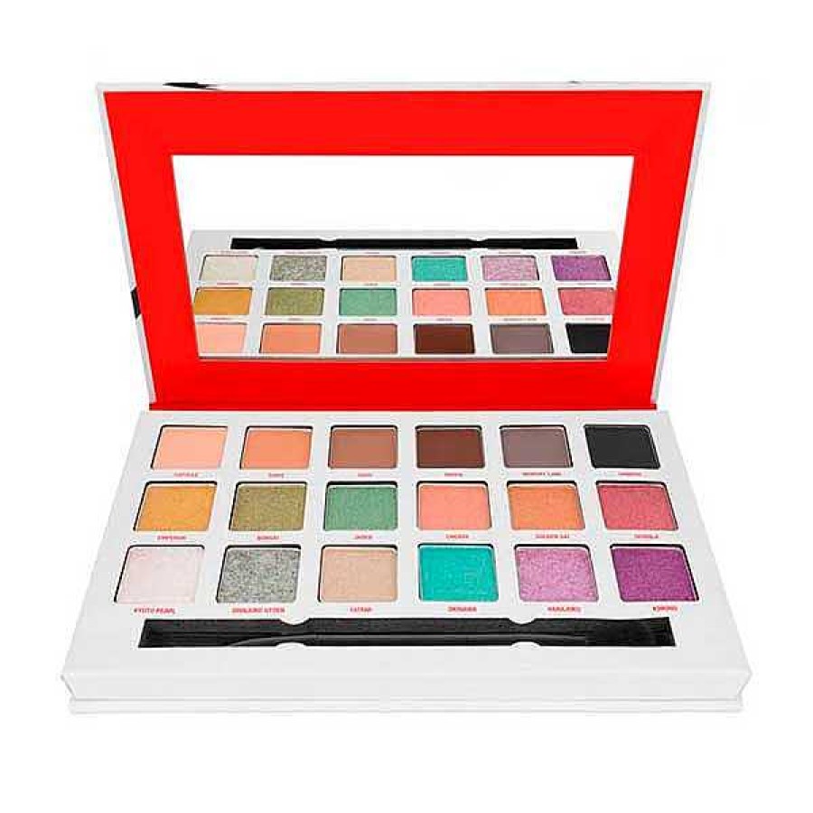 w7 W7 Tokyo Paleta Pigmentos Prensados Paletas / Sombras De Ojos