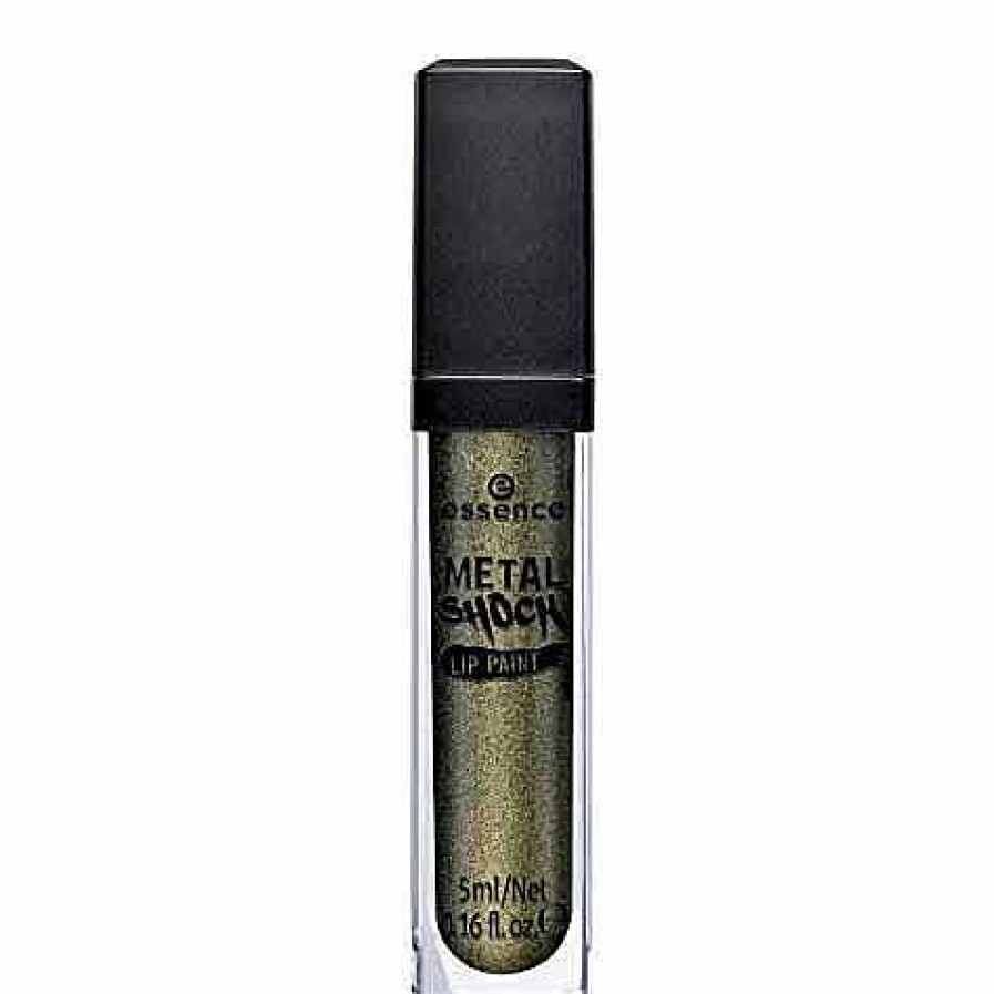 Essence Essence Labial L Quido Metal Shock 06 Poison Ivy Barras De Labios