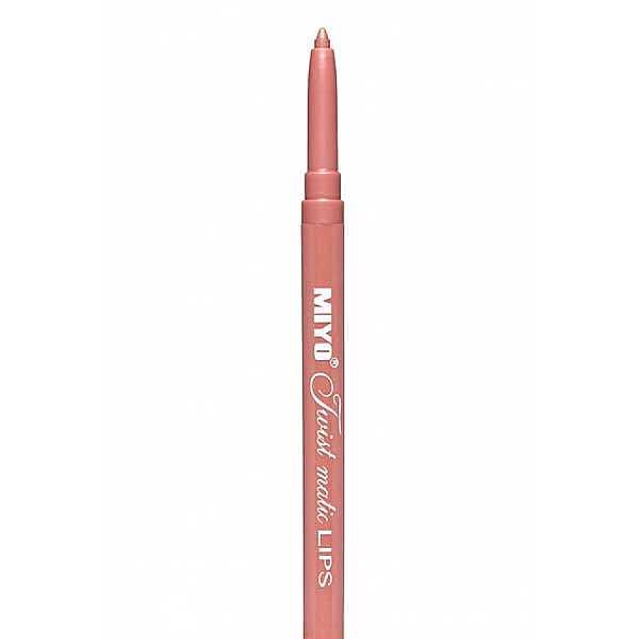 Miyo Miyo Perfilador De Labios Retr Ctil Twist Matic 02 Beige Pink Perfiladores De Labios