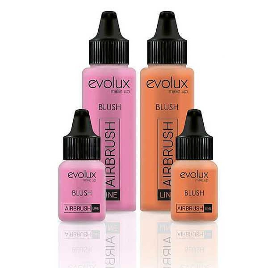 Evolux Evolux Airbrush Colorete Rose Maquillaje Base Silicona