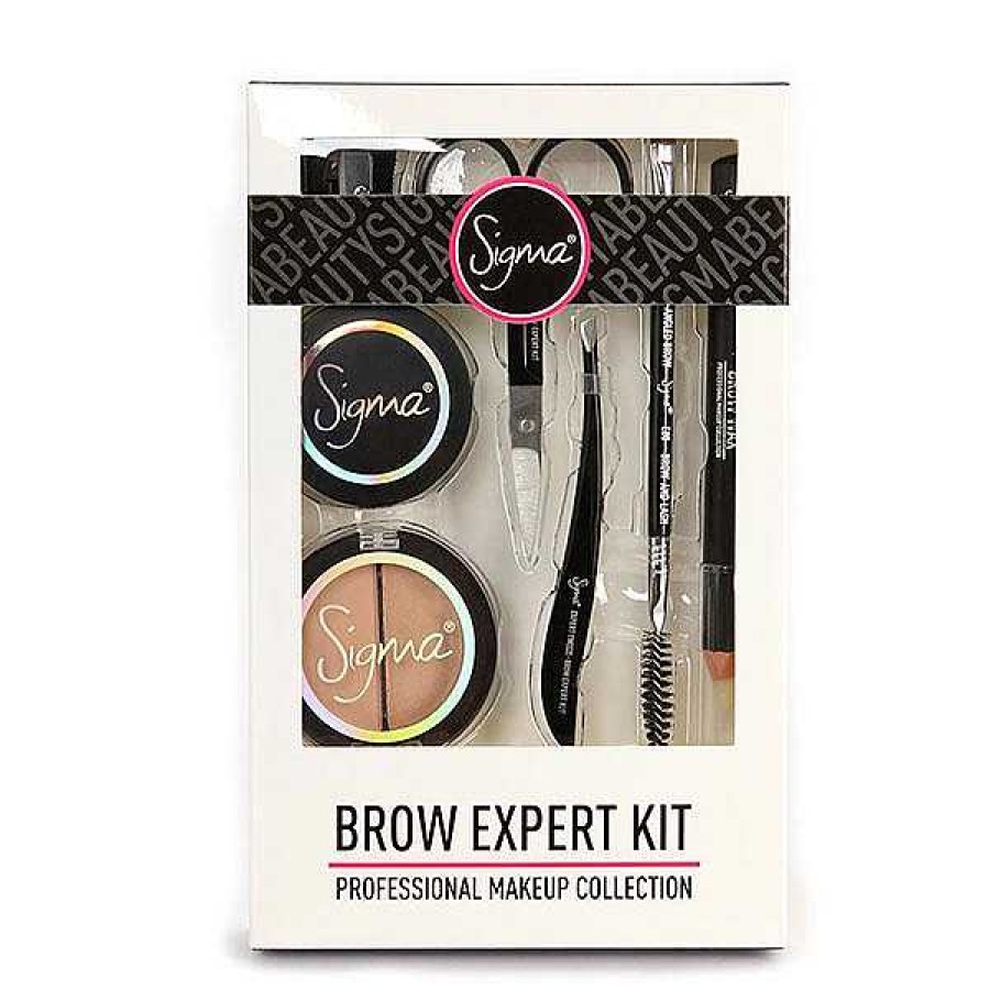 Sigma Beauty Maquillaje Sigma Beauty Frame Up Kit Cejas Brow Expert Kit Dark Productos Para Cejas