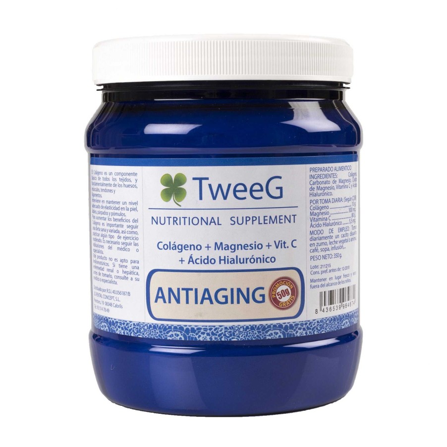 Tweeg Tweeg Antiaging Suplemento Nutricional (Col Geno & Hyaluronico) 300Gr Suplementos Nutricionales