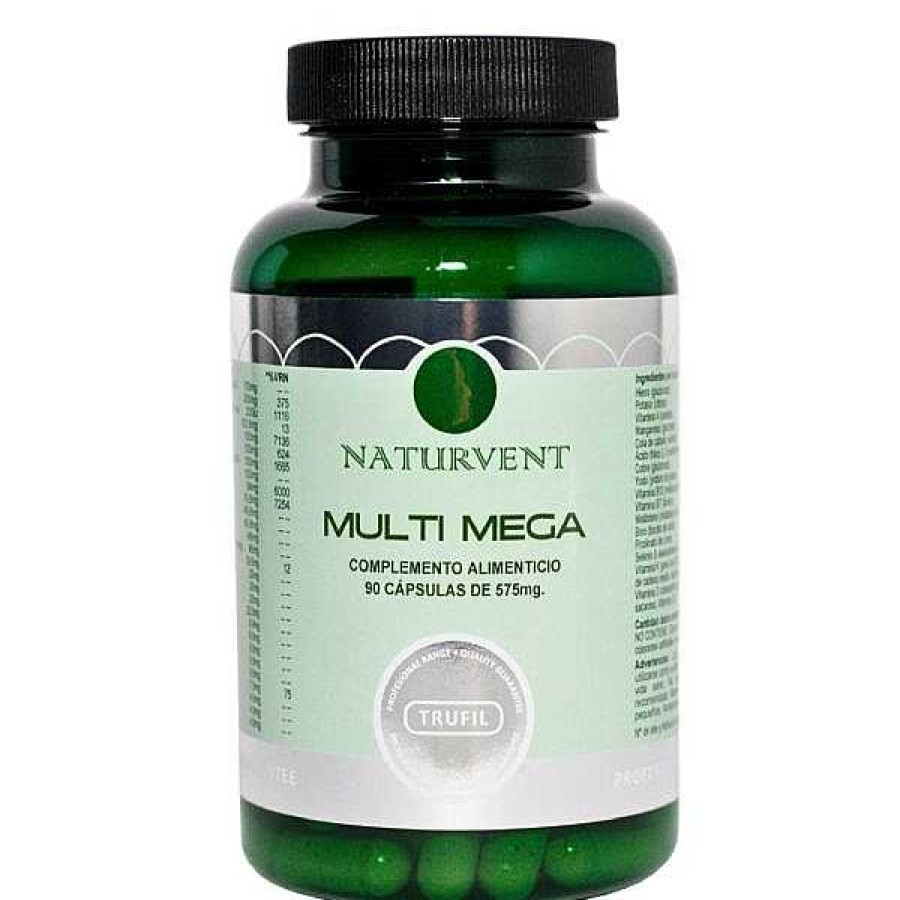 Naturvent Naturvent Multi Mega 90 C Psulas Multivitam Nico. Suplementos Nutricionales