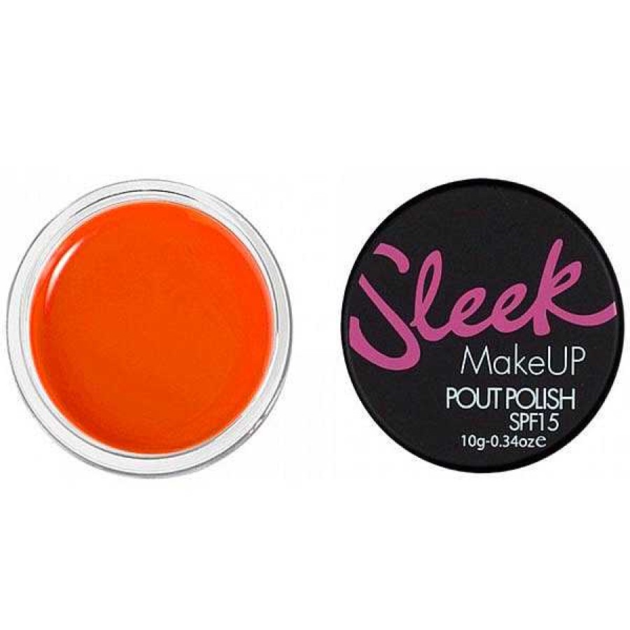 Sleek Sleek Brillo De Labios Pout Polish Electro Peach Brillo De Labios