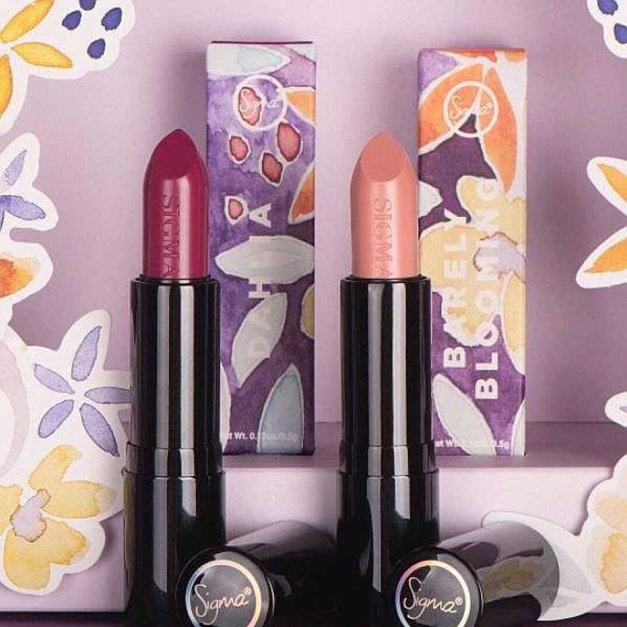 Sigma Beauty Maquillaje Sigma Beauty Wildflower Collection Barra De Labios Dahlia Barras De Labios