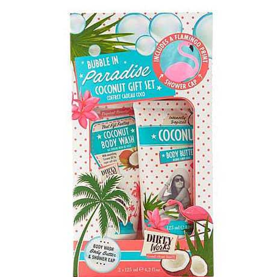 Dirty Works Dirty Works Set De Regalo Coconut Gift Set Cremas Corporales