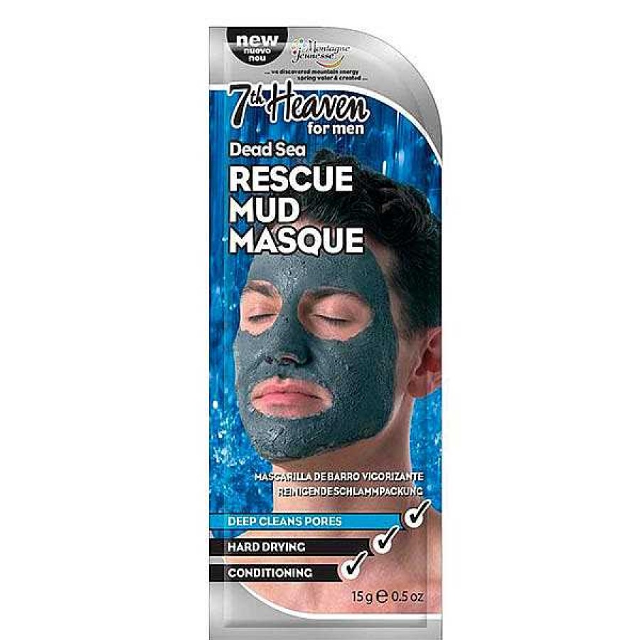 Montagne Jeunesse Montagne Jeunesse Hombre Mascarilla Revitalizante Con Minerales Del Mar Muerto Mascarillas Faciales