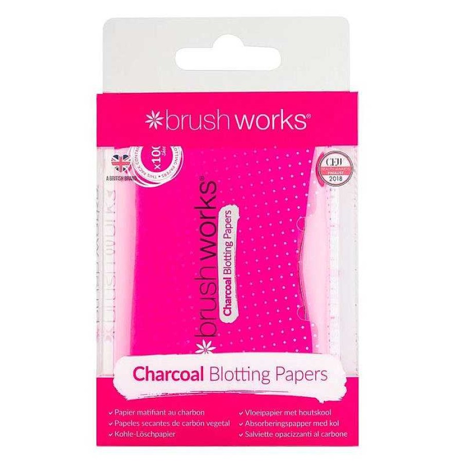 BrushWorks Brushworks Papeles Matificantes De Carb N Bases De Maquillaje