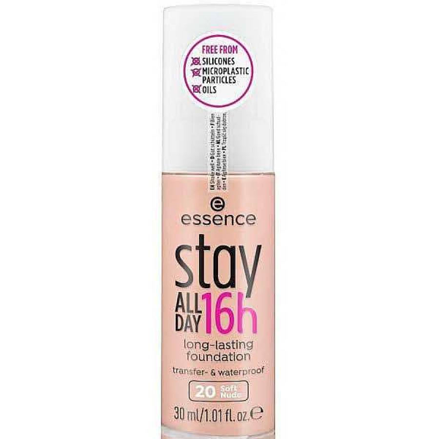 Essence Essence Maquillaje De Larga Duraci N Stay All Day 16 H 20 Soft Nude Bases De Maquillaje