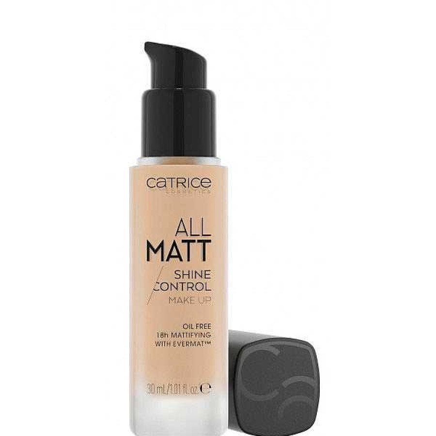 Catrice Catrice Base De Maquillaje All Matt Shine Control 020 Neutral Nude Beige Bases De Maquillaje