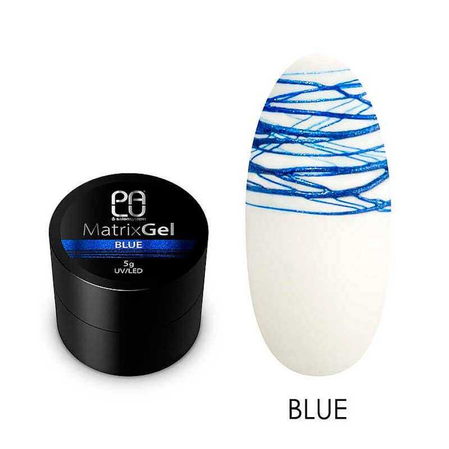 Palu Cosmetics Palu Spider Gel Matrix Azul Herramientas Manicura Y Pedicura