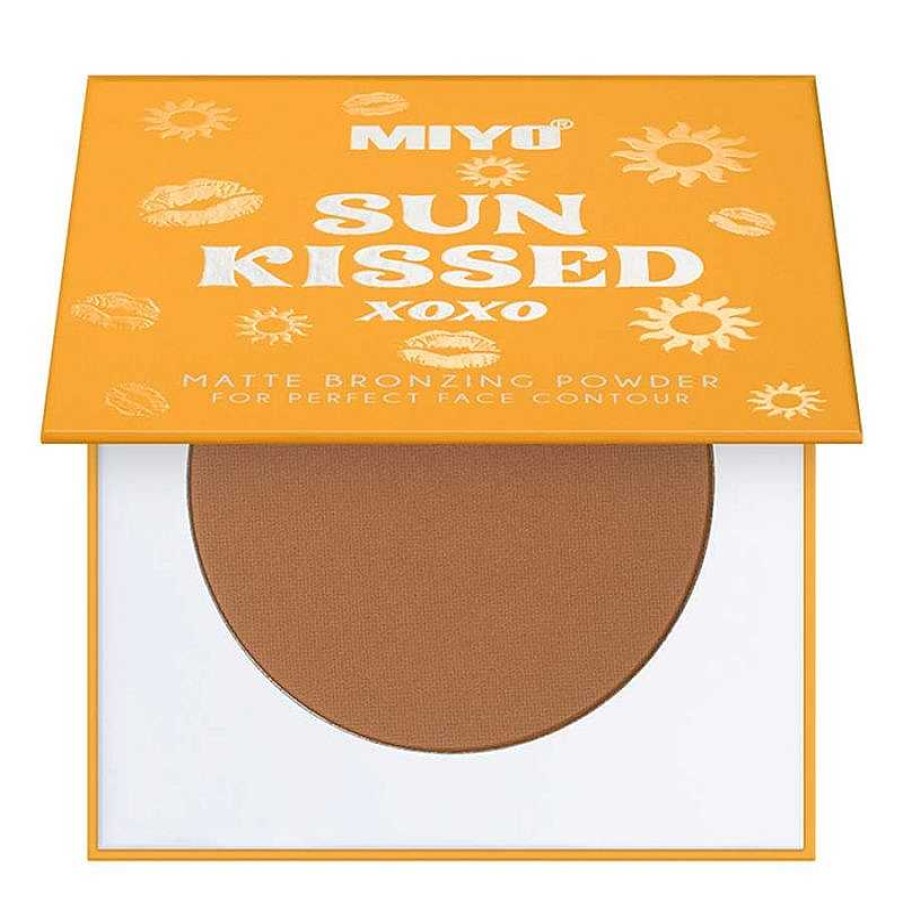 Miyo Miyo Polvos Bronceadores Compactos Sun Kissed 01 Warm Bronze Polvos Bronceadores