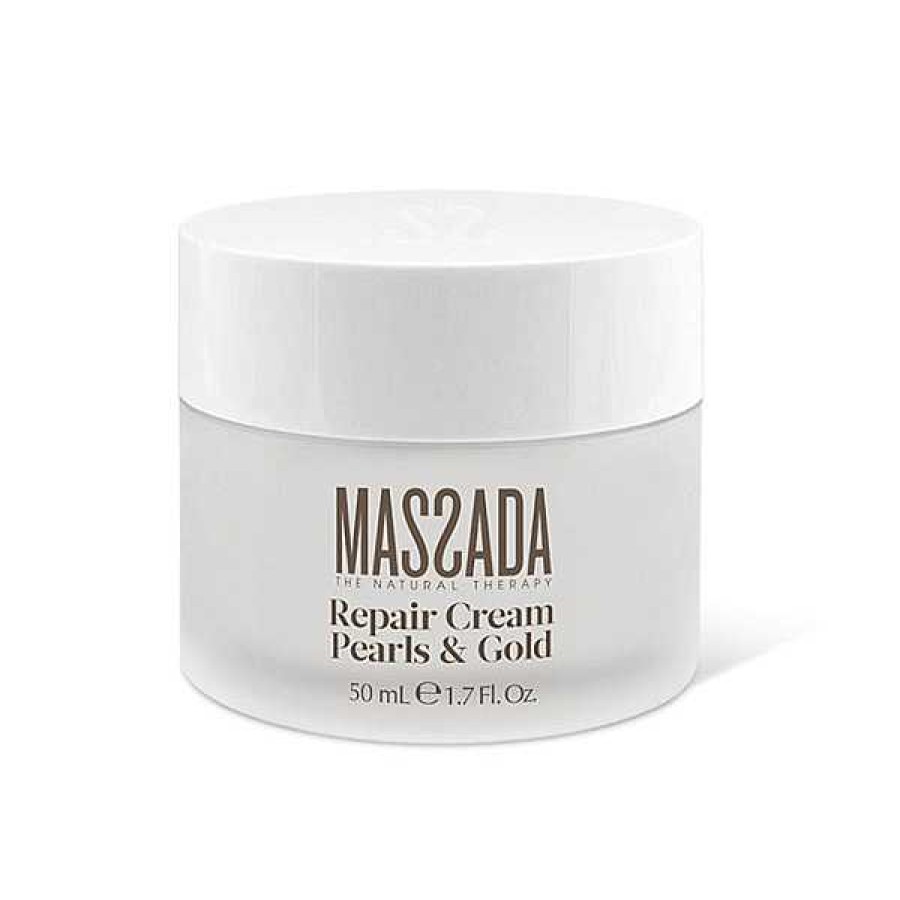 Massada Massada Crema Reparadora De Perlas Y Oro 50Ml Cremas De Noche