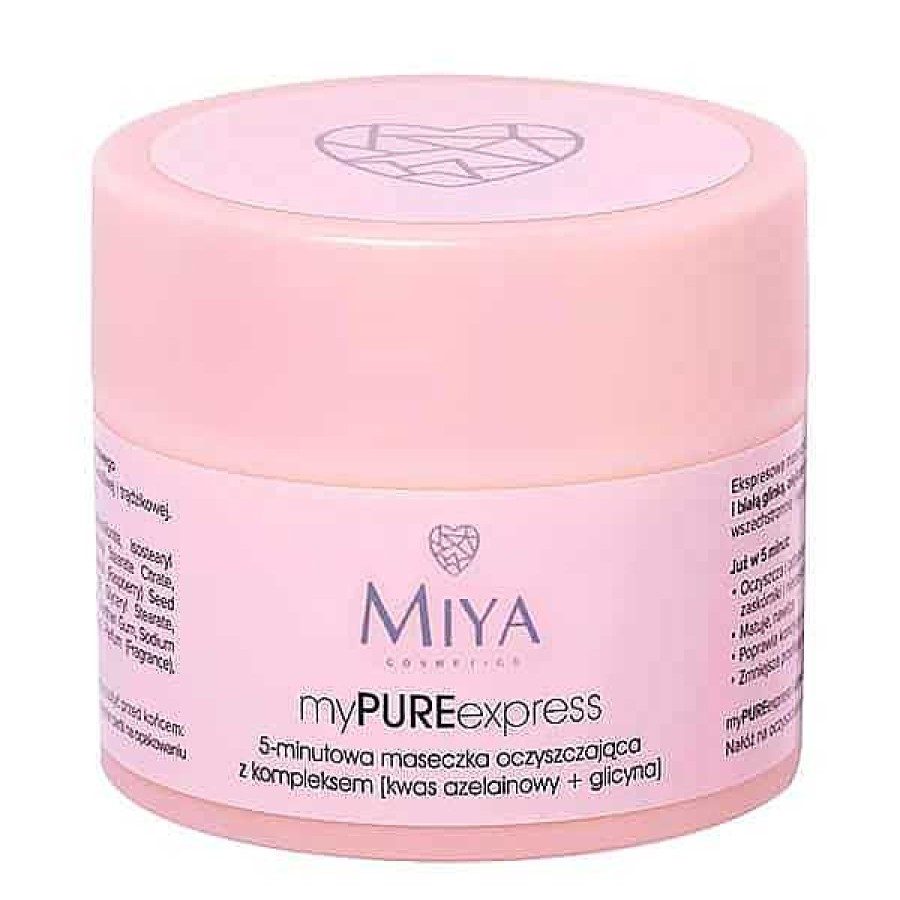 Miya Cosmetics Miya Mascarilla Purificante Mypureexpress Limpiadores Faciales