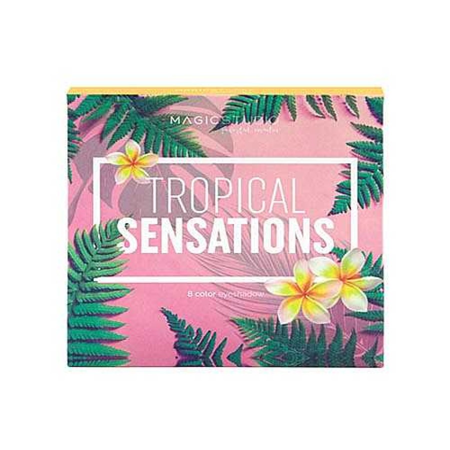 Magic Studio Idc Color Paleta 9 Tonos Sombra Tropical Sensation Pink Paletas / Sombras De Ojos