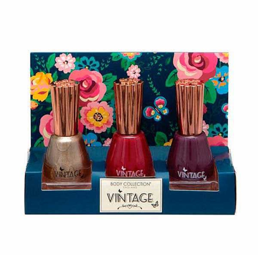 Body Collection Body Collection Vintage Nails Set. Barras De Labios