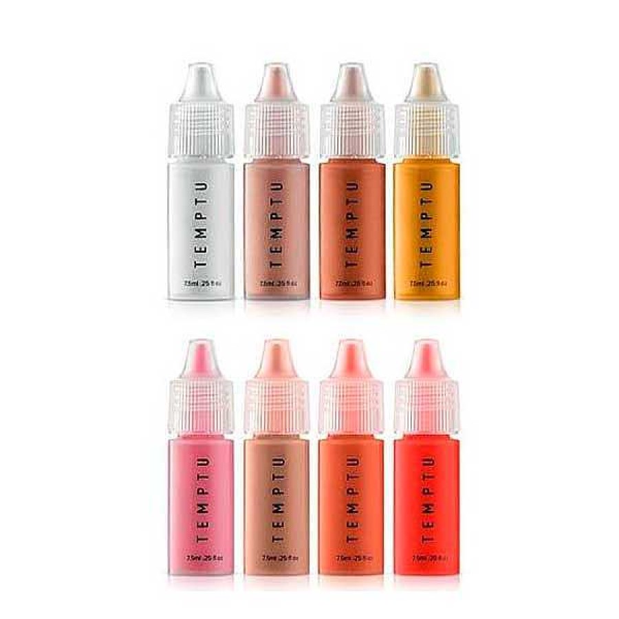 Temptu Temptu Pro Kit S/B Colorete Y Brillo 8 Colores Maquillaje Base Silicona