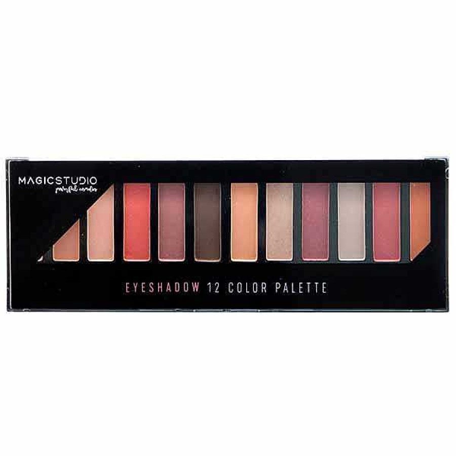 Magic Studio Magic Studio Paleta Sombras Ojos 12 Color Palette Bright Paletas / Sombras De Ojos