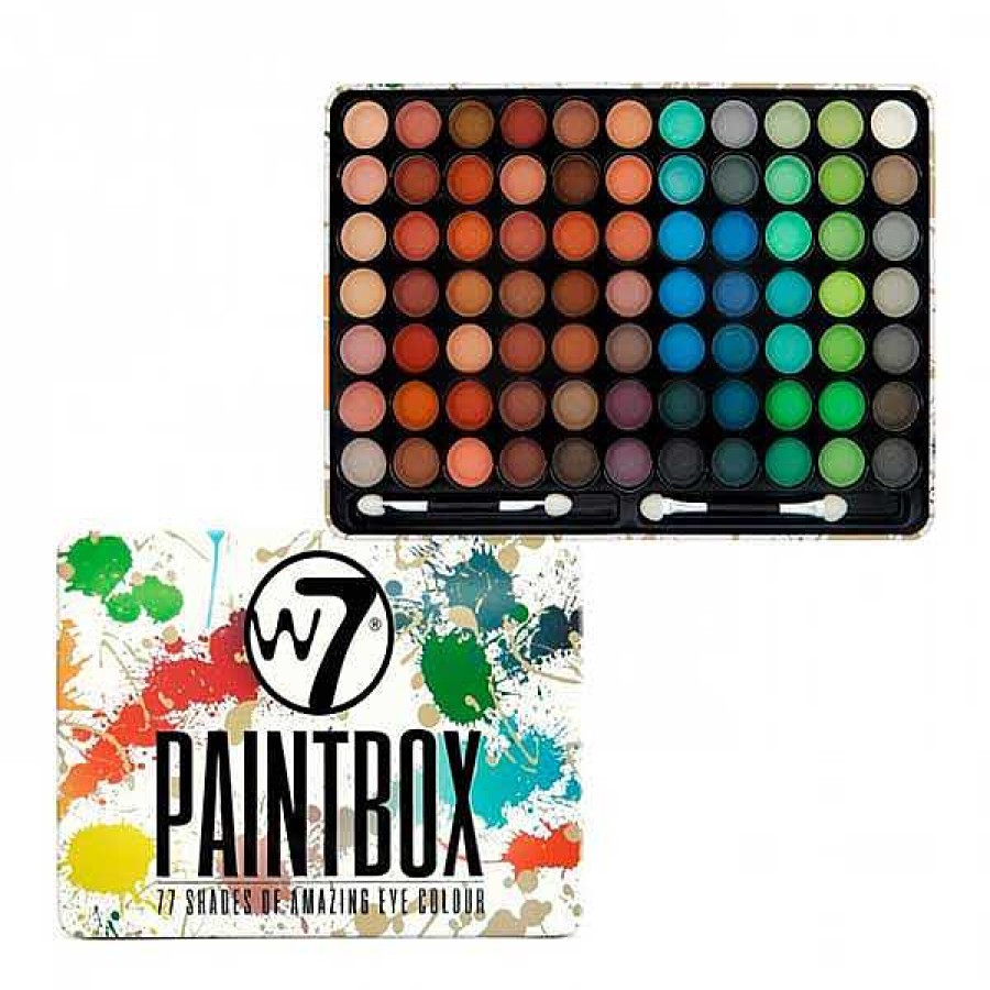 w7 W7 Paleta 77 Sombras Paint Box Paletas / Sombras De Ojos