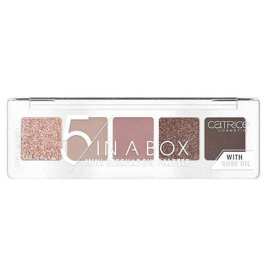 Catrice Catrice Paleta De Sombras De Ojos Mini 5 In A Box 020 Soft Rose Look Paletas / Sombras De Ojos