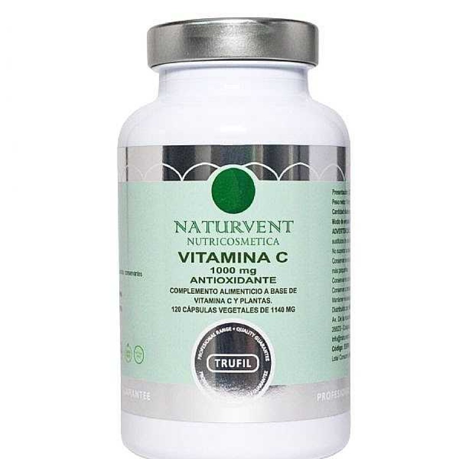 Naturvent Naturvent Vitamina C 1000 Mg. Potente Antioxidante 120 C Psulas Suplementos Nutricionales