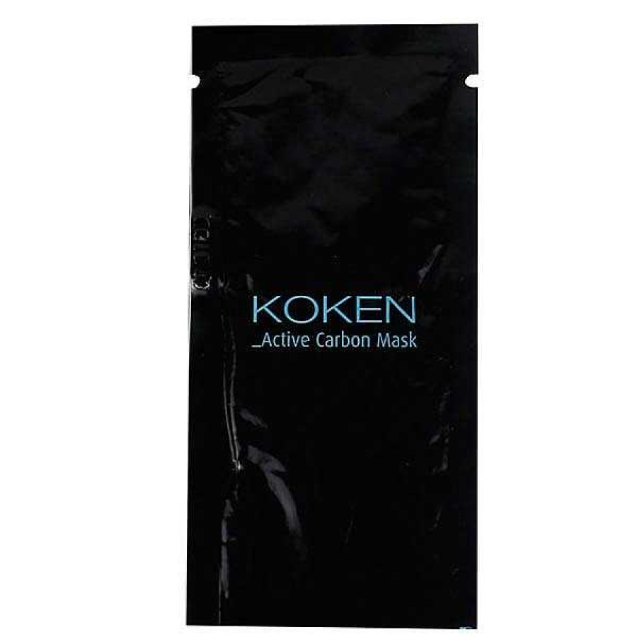 Expositores Koken Expositor 50 Unidades De Mascarilla Facial Black Mask Sobres Monodosis Mascarillas Faciales